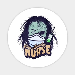 One Spooky Nurse Magnet